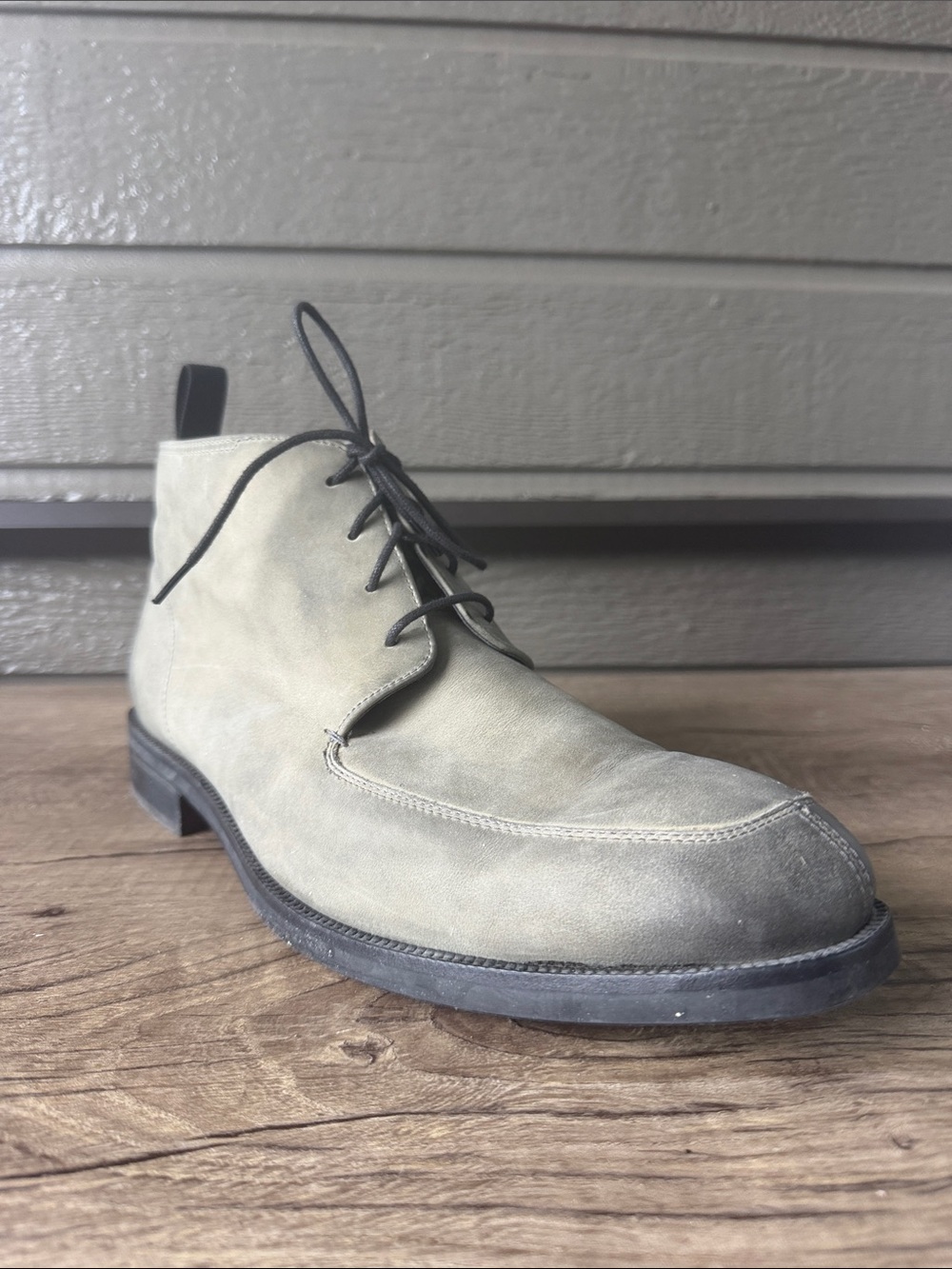 Cole Haan Waterproof Men's Chukka Boot in Olive and Black size 12 W